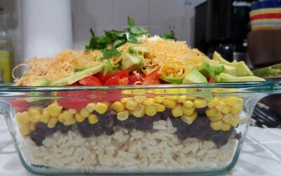 Zapiekanka ryżowa z warzywami, czyli zdrowy obiad z wielu składników