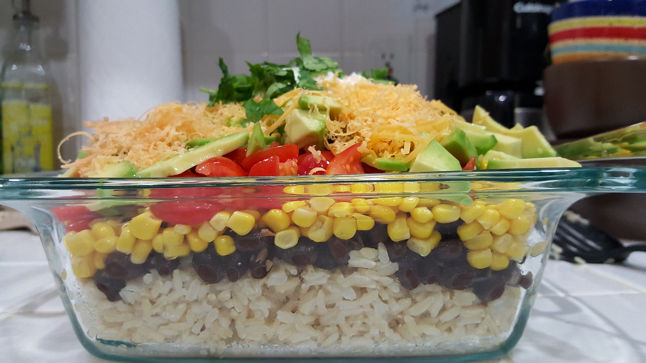 Zapiekanka ryżowa z warzywami